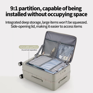 Maleta de Viaje 2026 Nueva de Alta Calidad, 26 Pulgadas, Gran Capacidad, Puerto USB, Unisex, con Portavasos, Gancho y Soporte para Teléfono - Product Image 4