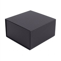 Boîtes cadeaux minimalistes personnalisées en forme de cube pour petits articles, boîtes pliantes en papier créatives avec logo personnalisé