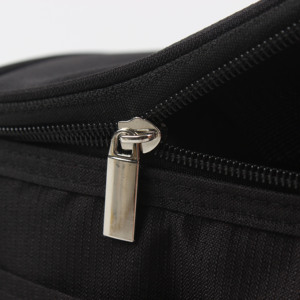 Biểu Tượng Tùy Chỉnh Có Thể Điều Chỉnh Xử Lý Vai Màu Đen Túi Lạnh Cách Điện Hộp Ăn Trưa Tái Sử Dụng Dây Kéo Ăn Trưa Túi Cho Dã Ngoại Làm Việc Cắm Trại - Product Image 4