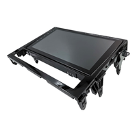 Accesorios para coche YBJ Android 9,1 pantalla táctil inteligente Multimedia estéreo navegación GPS Video para Land Cruiser 2016 LC200 pantalla