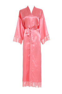 Abito di lusso in seta e pizzo camicia <span class=keywords><strong>da</strong></span> <span class=keywords><strong>notte</strong></span> <span class=keywords><strong>da</strong></span> <span class=keywords><strong>donna</strong></span> <span class=keywords><strong>taglie</strong></span> <span class=keywords><strong>forti</strong></span> abiti <span class=keywords><strong>da</strong></span> damigella in raso lungo abito pigiama - Product Image 3
