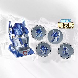 Qiyi Wasp Hero Optimus Prime 2x2 Rubik's Cube, jouet de puzzle transformable pour adolescents - Product Image 3