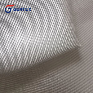 99% SIO2 쿼츠 섬유 원단, 1200도 내열성 고내구성 유리 섬유 소재 재고 보유 직물 - Product Image 1