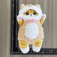 Peluche chat requin Mofusand Tempura, pendentif, poupée en peluche, crevette frite, chat, vente chaude