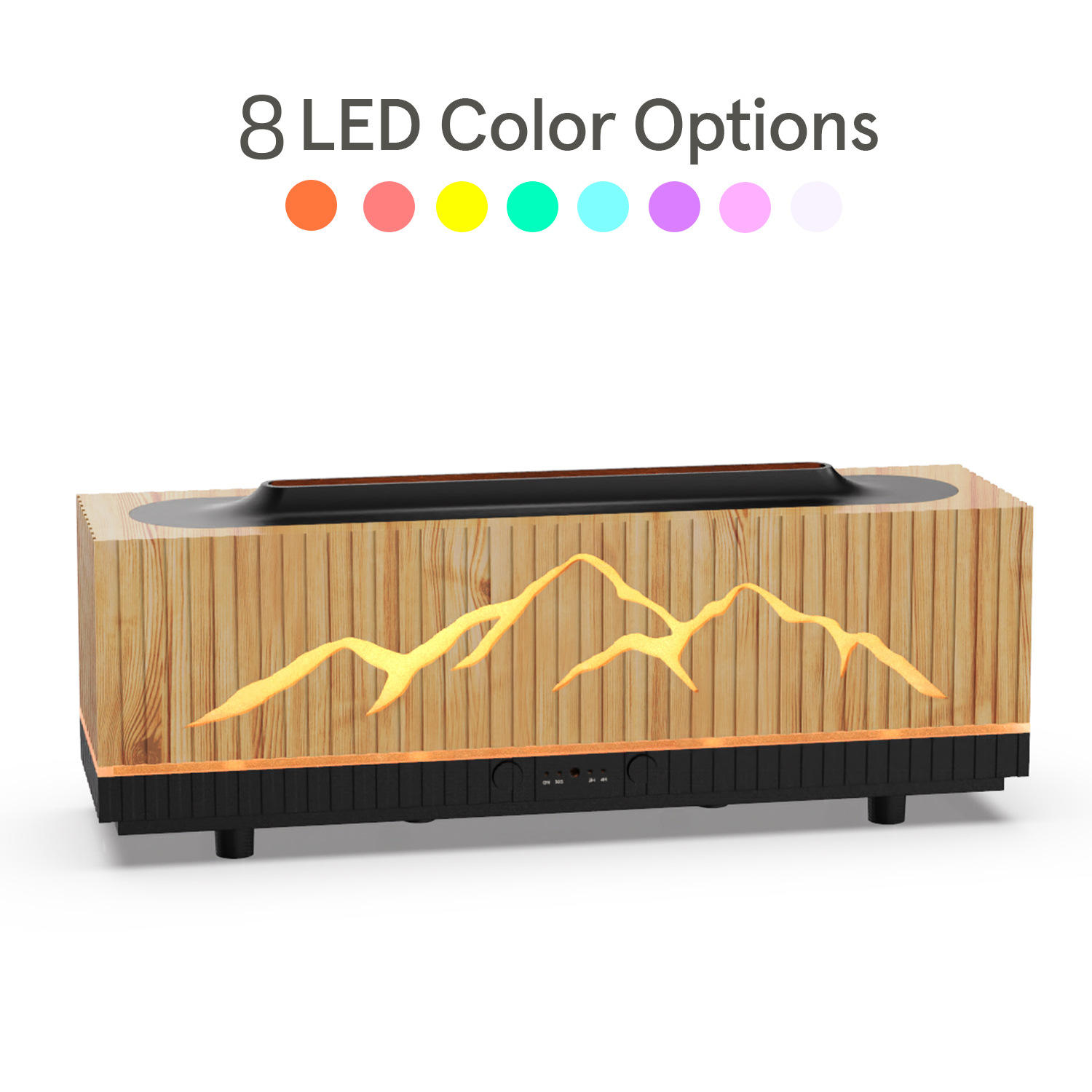 YX-2200 Blanc avec lumières jaunes et bleues