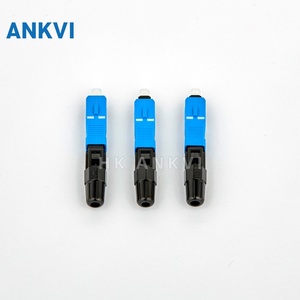 ตัวเชื่อมต่อไฟเบอร์ออปติกแบบเร็ว 1301-2 LN-01 SC UPC ความสูญเสีย 0.3dB สำหรับสายดรอป FTTH ประกอบในสนาม - Product Image 1