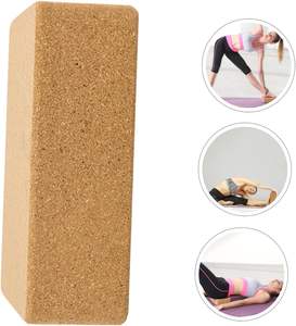 Ladrillo de Yoga de Corcho Natural |   Ladrillo Auxiliar de Fitness de Alta Densidad, Antideslizante y Ecológico, Soporte <span class=keywords><strong>para</strong></span> <span class=keywords><strong>Asanas</strong></span> de Yoga - Product Image 4