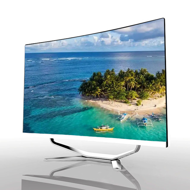 27 Inch Curved LCD Screen All-in-One PC Intel Core I7 10750H 16GB RAM 512GB SSD OEM Gaming Desktop