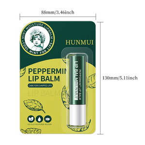 Pelembab Bibir Kustom dengan logo, Eksfoliasi, Melembapkan, Mencerahkan Garis Bibir, Pelembab Bibir Mint Mewah untuk Pria dan Wanita - Product Image 2