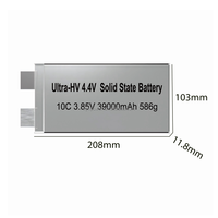 Batterie à semi-conducteurs HYH POWER de haute qualité 360Wh/kg 22000mAh 3.7V 10C <234g pour UAV/VTOL/UAS, cartographie agricole, lutte contre les incendies