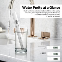 Stylo de test de la qualité de l'eau potable léger, multifonctionnel TDS/COD/TOC/EC, testeur numérique de la qualité de l'eau de haute précision