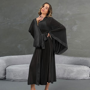 ชุดนอนตาข่ายเซ็กซี่สำหรับผู้หญิงชุดคลุมนอนแบบตาข่ายระบายอากาศได้ใส่สบายสำหรับฤดูร้อน - Product Image 2