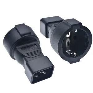 <span class=keywords><strong>Adattatore</strong></span> Spina Europea Schuko <span class=keywords><strong>Tipo</strong></span> <span class=keywords><strong>E</strong></span> 16A250V a Convertitore Ingresso C20 per PDU UPS Nuova Versione con Migliore Leggibilità - Product Image 1