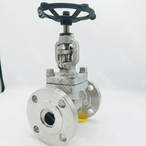 Vannes à boisseau sphérique manuelles 150LB en acier inoxydable forgé 316/CF8M à extrémité à bride, pièces personnalisables OEM DY-BV12508 - Product Image 2