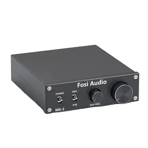 Fosi 오디오 M03 전원 서브우퍼 앰프 300W TPA3255 디지털 모노 오디오 앰프 디지털 하이파이 홈 앰프 홈 시어터 FS