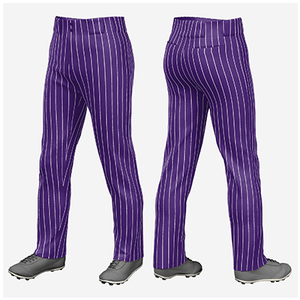 Baseball personnalisé de qualité supérieure, respirant, grande taille, anti-frottement, avec logo et numéro imprimés, rayures fines - Product Image 1