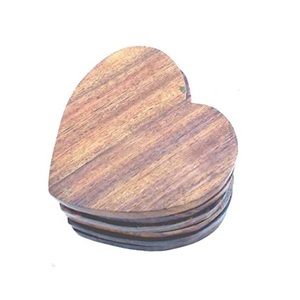 Wooden <b>Coaster</b> With Mop Work New Design <b>Coaster</b> <b>for</b> Tableware New <b>Coaster</b> <b>for</b> <b>Drinks</b> New Tea and Coffee - Product Image 3