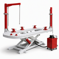 Machine de redressage de châssis, banc d'alignement de châssis
