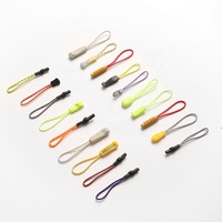 Tirettes de fermeture éclair colorées pour vêtements, sacs, sacs à dos tactiques, accessoires de remplacement, rallonges de cordon pour sacs à dos