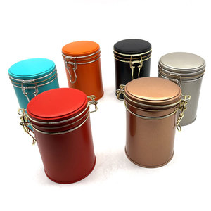 84*125.5mm Airtight Nuts <strong>Kernels</strong> Coffee Bean Packaging Box Storage Tin Can Jar with Degassing Valve Matte Finish for Canned Food - Product Image 5