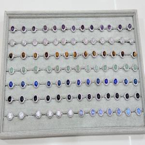 Assorted Zircon Teardrop <b>Rings</b> Women 925 <b>Silver</b> Plated Adjustable Classic <b>Boho</b> Jewelry Set Unique Fashion Statement <b>Rings</b> Gift - Product Image 3