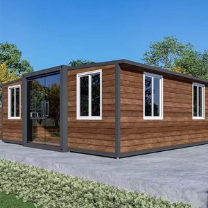 Hochwertiges 20ft 40ft Funktionales Erweiterbares Containerhaus Mobile Villa Modulares Design Schnell Montierbares Wohn-Fertighaus - Product Image 3