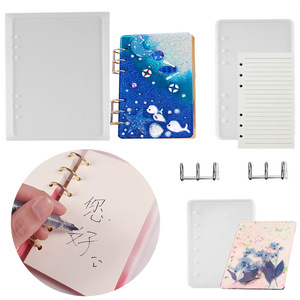 Cetakan Silikon Notebook Grosir untuk Resin Epoksi DIY Kit Cetakan Silikon Resin Notebook A4 A5 A6 A7 Resina Para Moldes De Silicone - Product Image 2