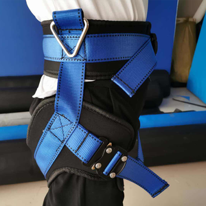 Sản xuất màu xanh chất lượng cao trẻ em nhảy <span class=keywords><strong>Bungee</strong></span> khai thác mở rộng và dày vành đai an toàn để tăng cường an ninh - Product Image 5