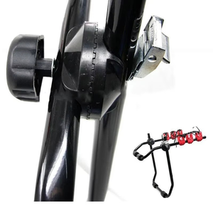 <span class=keywords><strong>Portabici</strong></span> da <span class=keywords><strong>Auto</strong></span> per 3 Biciclette in Acciaio, Montaggio Posteriore per Viaggi e MTB - Product Image 5