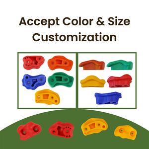 High Quality Home School Outdoor Playground Accessories Kid <strong>Climbing</strong> <strong>Wall</strong> Holds <strong>Rock</strong> <strong>Climbing</strong> Holds - Product Image 4