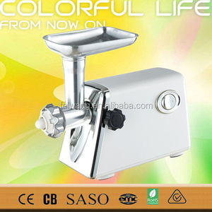 Aparato de cocina <span class=keywords><strong>manual</strong></span> y eléctrico de escritorio para el hogar con picadora y rebanadora de <span class=keywords><strong>carne</strong></span> con motor de cobre - Product Image 4