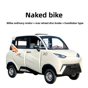 Voiture de voyage à faible vitesse confortable à 4 places, à quatre roues, électrique, pour adultes, usage domestique - Product Image 3
