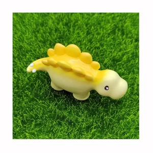 Statuette de dinosaure mignon Tyrannosaurus, petite figurine artisanale, ornement miniature, mini jouets - Product Image 2