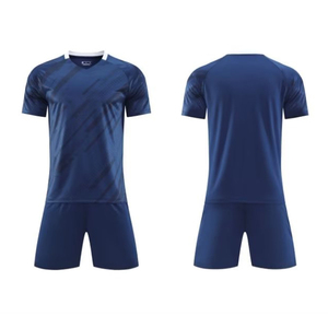 Neues maßge schneider tes Fußballtrikot-Set Unisex Adults Football Team Wear Short Sleeve - Product Image 5