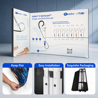 Expositor de Aluminio Personalizado de Alta Gama y Duradero con Conexión Multiángulo para Eventos de Marketing, Ferias Comerciales, Exposiciones y Promociones