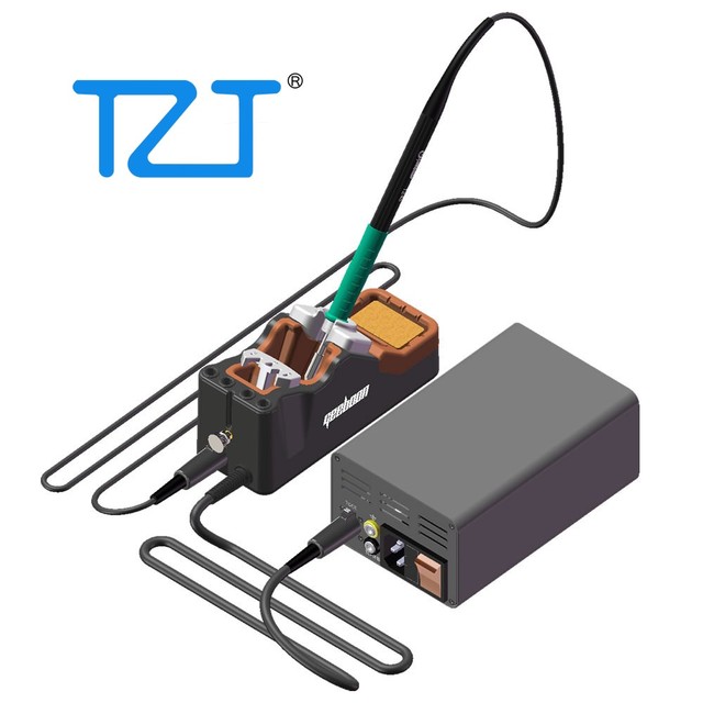 TZT TA305 Multifunctional Professional Soldering Station Linear Transformer Pulse Heating (C210 Soldering Iron Tip Kit)