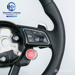 Conjunto de Volante Modificado en Cuero Completo Compatible con <span class=keywords><strong>Audi</strong></span> B9 2018 a <span class=keywords><strong>2023</strong></span> - Product Image 2