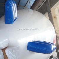 Orient-hinchables de pvc para publicidad, inflables, zeppelin, airship, flying helium blimp para promoción