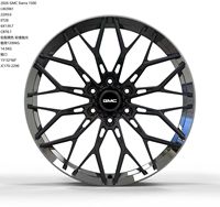 Nouvelles jantes en alliage d'aluminium forgé Trurim noires symétriques à bord large 20-26 pouces 5x100/112/114.3 ET25mm Mercedes W205 W213 C63 AMG