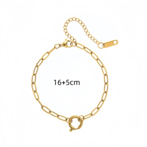 Collier en gros plaqué or 18 carats avec breloques à clipser, pendentif couronne vintage personnalisé en cuivre, accessoire de bijouterie DIY, zircon, cadeau de fête - Product Image 6