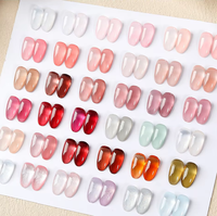 Kit de vernis à ongles en gel neutre WEKIKOU 15 ml, 36 couleurs, sans HEMA, style coréen, gelée française, rose nude