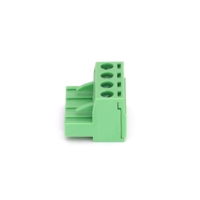 Connecteur de bornier à vis pour circuit imprimé DERKS YC100-508, bornier vert pour circuit imprimé
