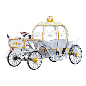 Nouvelle Voiture Électrique Citrouille, Calèche de Cendrillon, Calèche Princesse, Calèche Vintage Élégante et Tendance - Product Image 1