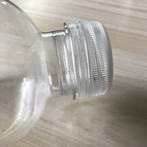 Fabricant de bouchons de bouteilles en PP transparent avec joint intérieur, couvercles à vis anti-fuite, vente en gros - Product Image 2