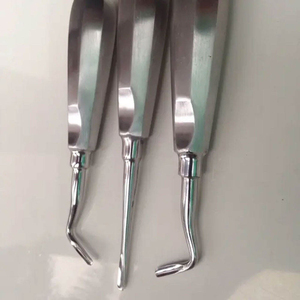 Élévateur d'extraction dentaire en acier inoxydable, outil chirurgical réutilisable pour les procédures buccales en clinique et à l'hôpital - Product Image 6