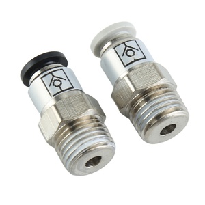 Hochwertiges gerades Rohr verbindungs armaturen der AKH-Serie Rohreinsatz-Einweg ventil für luft pneumatischen Flüssigkeits regel filter - Product Image 1