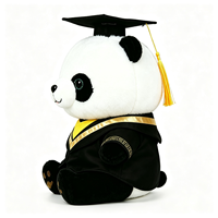 Peluche Panda Personnalisée pour la Remise des Diplômes, Jouet en Peluche Animal Panda Pas Cher, Vente en Gros de Peluches Panda pour la Remise des Diplômes