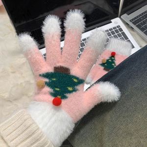 Gants chauds d'hiver en forme de flocon de neige pour Noël, cadeaux de Noël - Product Image 5