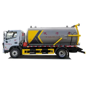 Hot Sell Dongfeng 8 CBM sewage suction truck Vacuum truck for sale