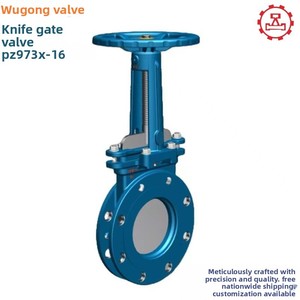 Válvula de Compuerta Recta de Acero Inoxidable PZ73H-10P Tipo Varilla con Sello Duro y Sello Blando para Temperatura Normal con Brida - Product Image 2